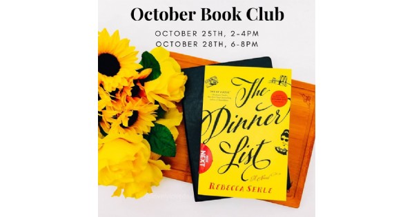 October Bookclub at Once Upon a Thyme Bookshop