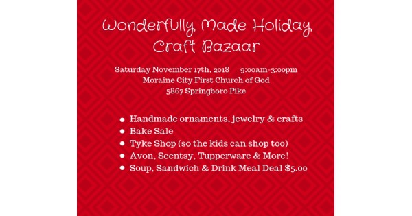 Wonderfully Made Holiday Craft Bazaar