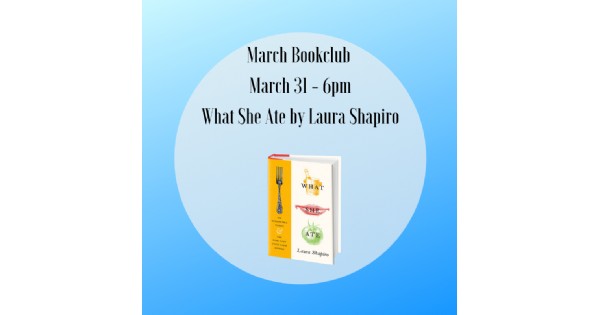 March Bookclub at Once Upon a Thyme Bookshop