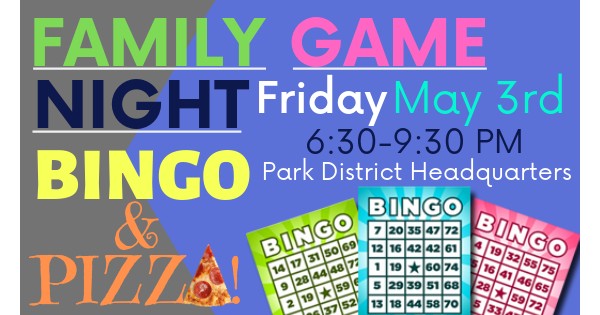 Family Game Night: Bingo & Pizza