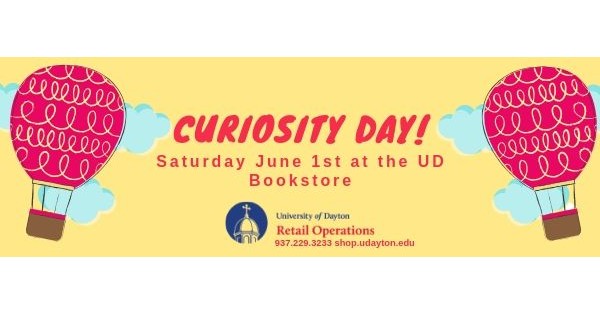 Curiosity Day at the UD Bookstore