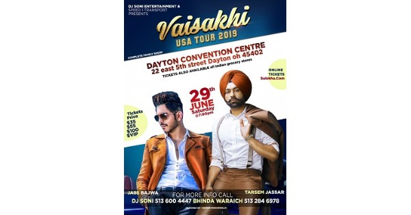 Vaisakhi USA Tour - Featuring Tarsem Jassar & Jass Bajwa