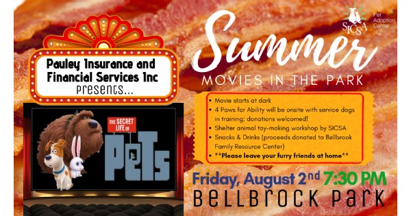 Summer Movies in the Park  |  The Secret Life of Pets
