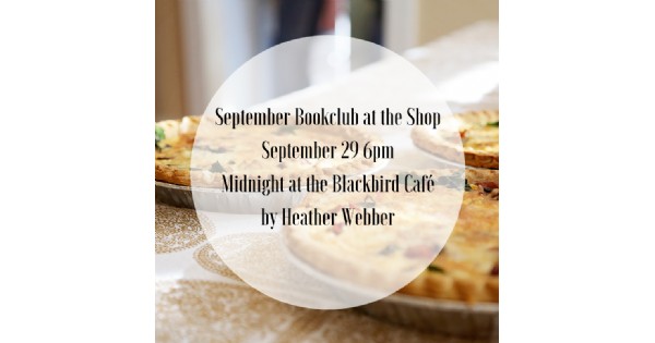 September Bookclub at the Shop