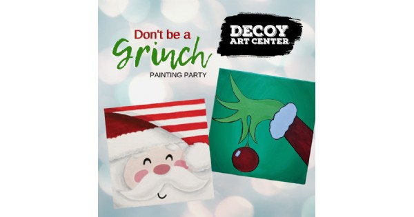 Grinch Painting Party