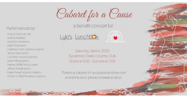 Cabaret for a Cause: A Benefit Concert - canceled