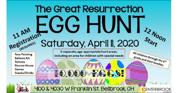 2020 Great Resurrection Egg Hunt Canceled