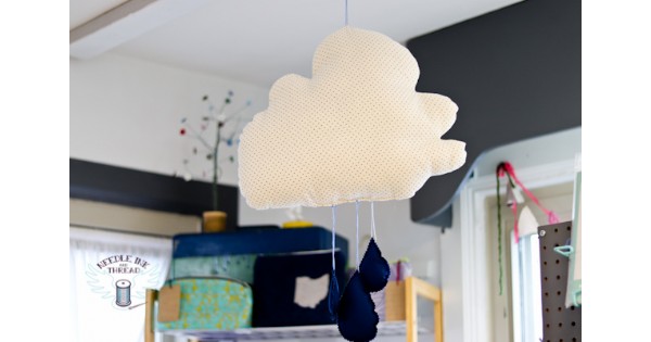 Rain Cloud Pillow -Sewing 101