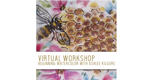 Virtual Workshop: Beginning Watercolor with Ashlee Kilgore