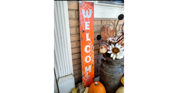 Paint Night - Halloween Welcome Porch Sign