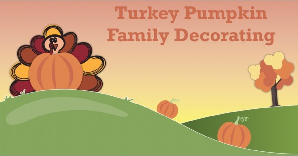 Family Fun Pumpkin Decorating