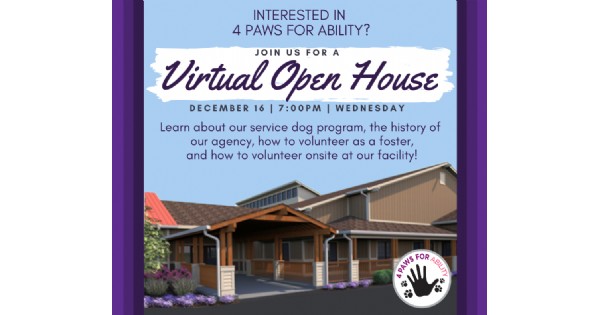 4 Paws Virtual Open House