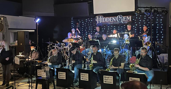 Dayton Jazz Orchestra at the Hidden Gem Music Club