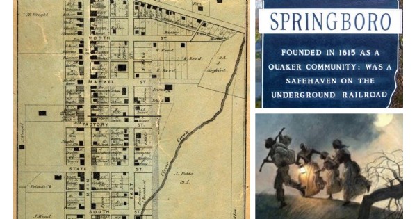 Springboro's Quakers & the Underground Railroad - canceled