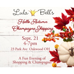 Fall Champagne Shopping at Lula Bell