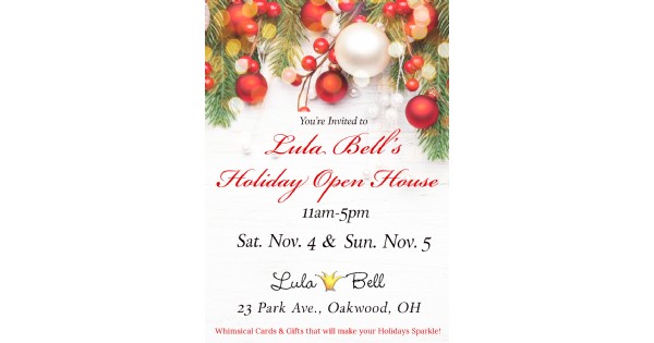Lula Bell Holiday Open House
