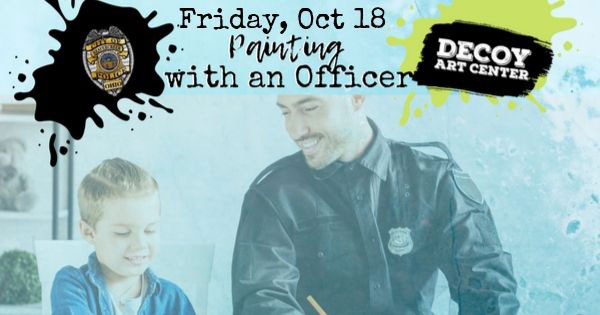 Pottery Painting with an Officer