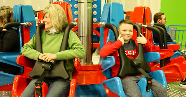 Ride The Drop Tower at Scene75