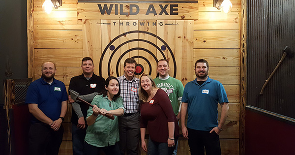 Ready to get your Axe on?  Wild Axe Throwing reopens today