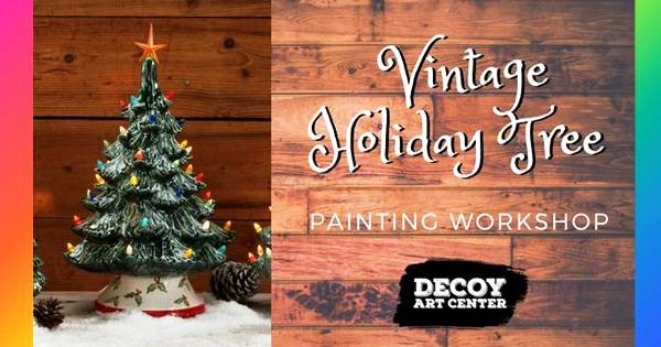 Vintage Holiday Tree Painting Workshop