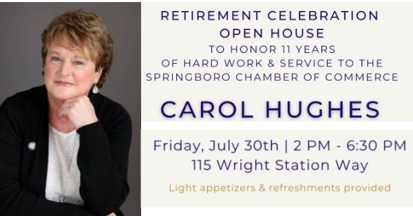 Carol Hughes Retiring From Springboro COC