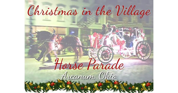 Arcanum Christmas in the Village Horse Parade