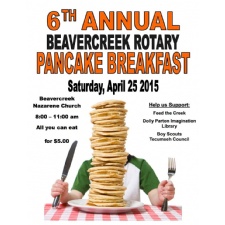 Beavercreek Rotary Pancake Breakfast