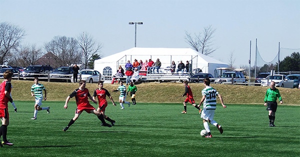 Boys College Showcase in Xenia at Athletes in Action