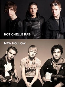 Hot Chelle Rae and New Hollow at The Fraze