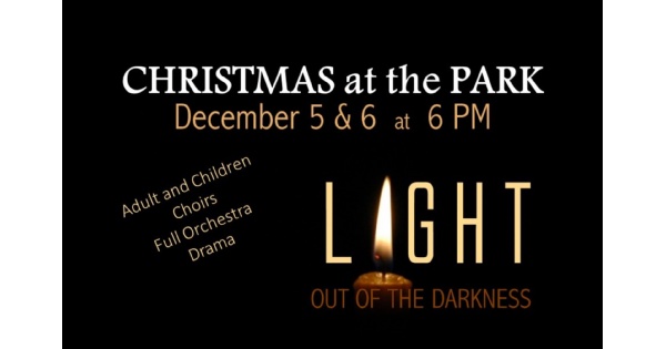 christmas at the park light out of the darkness c