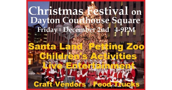 Christmas Festival on Dayton Courthouse Square