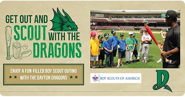 Dayton Dragons Boy Scout Night