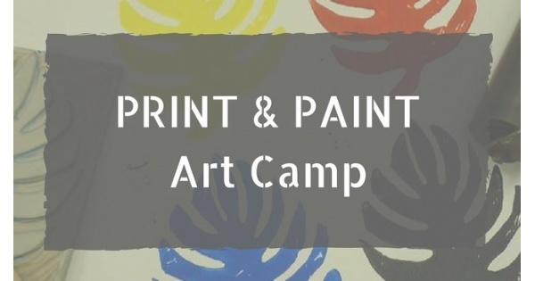 Print and Paint Art Camp