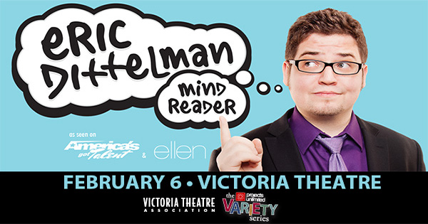 Mind Reader Eric Dittelman at Victoria Theatre