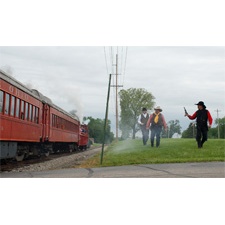 Great Train Robbery at LM&M Railroad