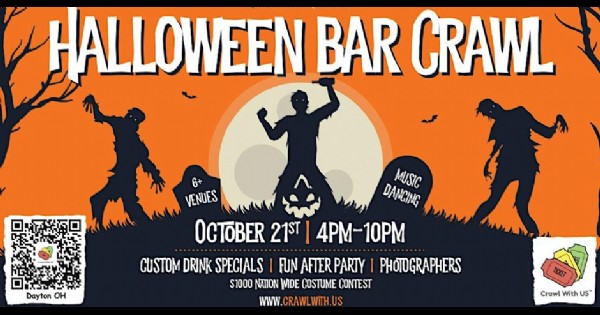 Halloween Bar Crawl Dayton