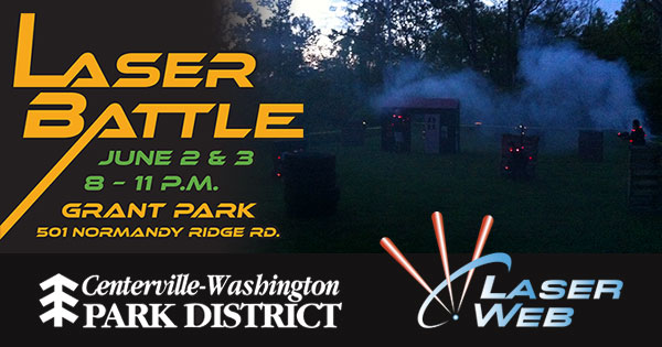 Laser Battle in the Park