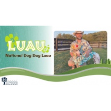 National Dog Day Luau