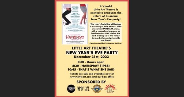 New Year's Eve Bash at Little Art Theatre