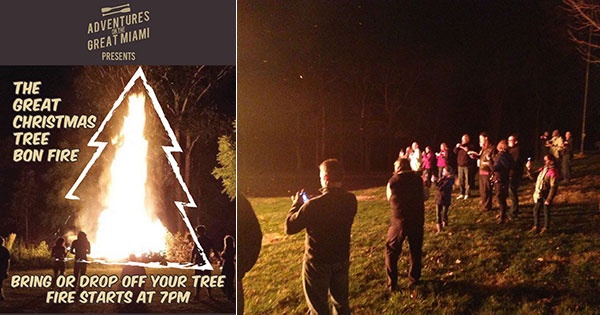 The Great Christmas Tree Bonfire