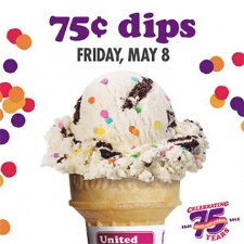 75 Candles UDF Ice-Cream