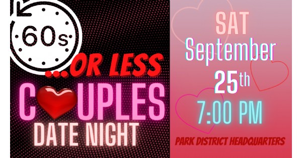 Couples Date Night - 60 Seconds or Less