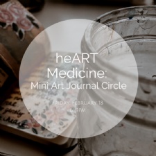 HeART Medicine: Mini Art Journal Circle