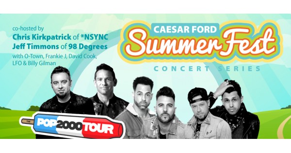 Caesar Ford Summer Fest 2022 Concert Series