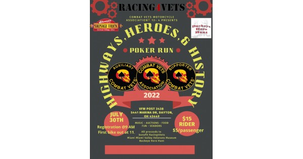 Highway's, Heroes, & History Poker Run