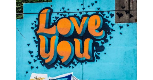 Love You; Mural ~~Community Festival
