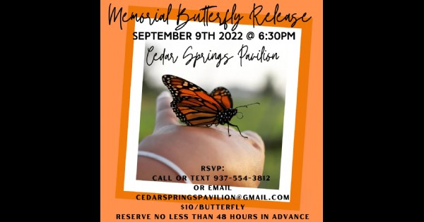 Memorial Butterfly Release