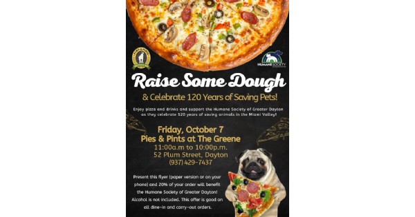Humane Society of Greater Dayton Fundraiser at Pies & Pints
