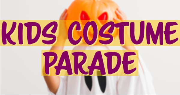 Kids Halloween Costume Parade