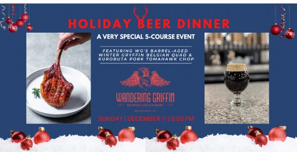5-Course Holiday Beer Dinner